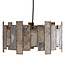 PTMD Levan messing steenfineer hanglamp rond