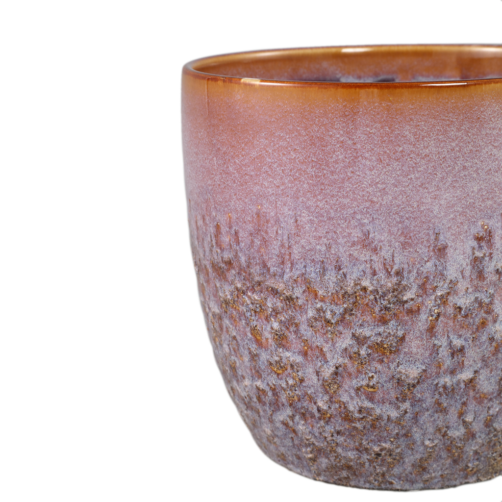 PTMD Harper Roze keramische pot bombey rond XL