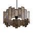 PTMD Levan messing steenfineer hanglamp rond