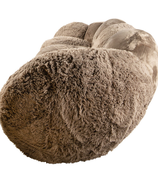 PTMD Krulbank Lush Taupe 238 x 109 x 79 cm