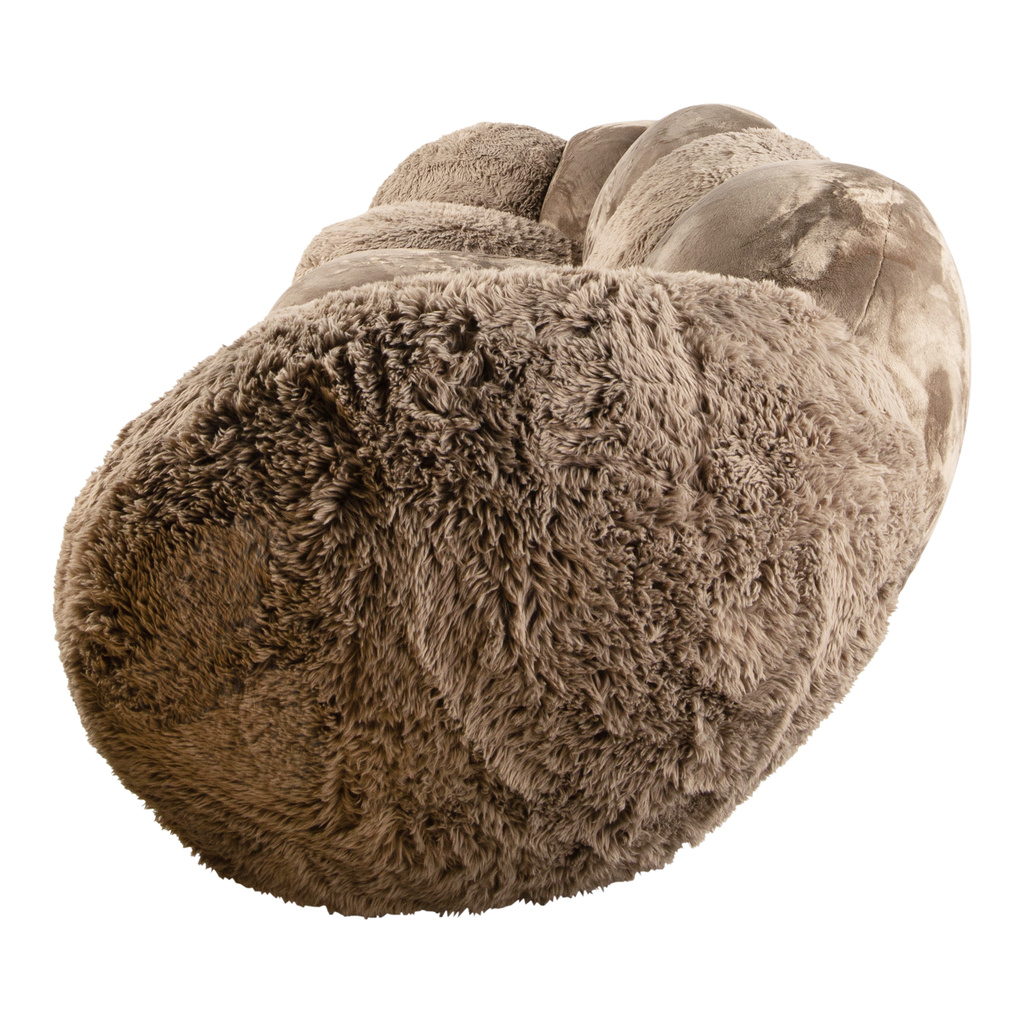 PTMD Krulbank Lush Taupe 238 x 109 x 79 cm