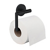 Alonzo Toiletrolhouder Zonder Klep | Mat Zwart