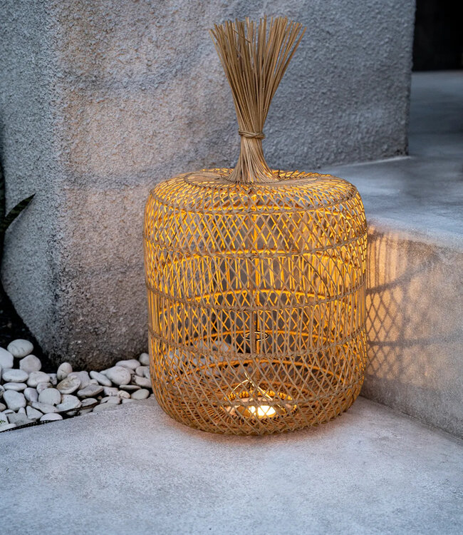 Bazar Bizar De Dumpling Vloerlamp - Hanglamp - Natuurlijk - L