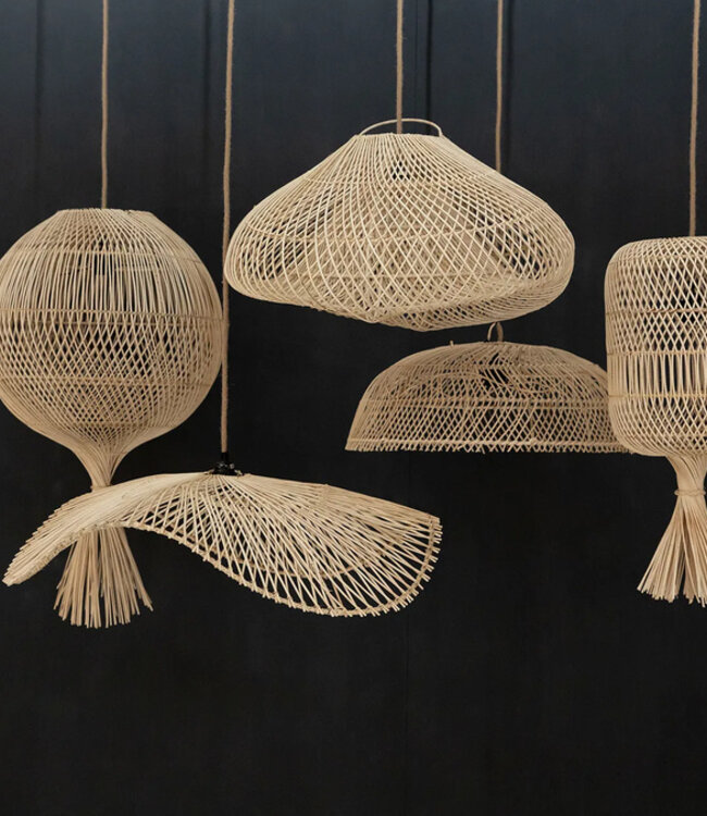 Bazar Bizar De Dumpling Vloerlamp - Hanglamp - Natuurlijk - L