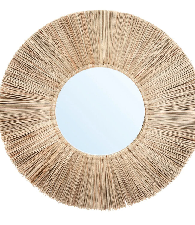 Bazar Bizar De Alang Alang Spiegel - Natuurlijk - L