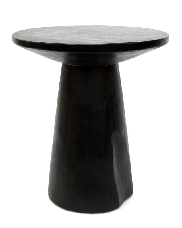 Bazar Bizar De Timber Conic Bijzettafel - Zwart - 50