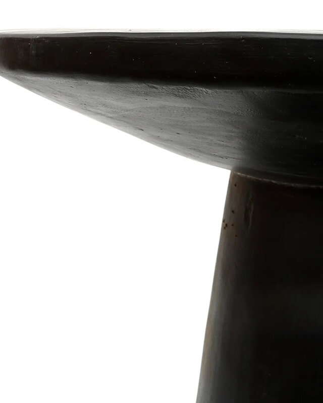Bazar Bizar De Timber Conic Bijzettafel - Zwart - 50