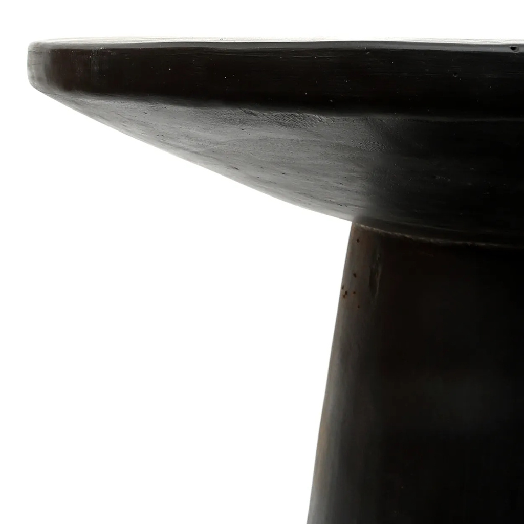 Bazar Bizar De Timber Conic Bijzettafel - Zwart - 50