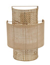 Bazar Bizar De Bolly Jute Wandlamp - Natuurlijk - M