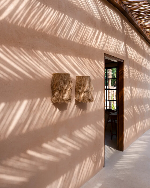 Bazar Bizar De Abaca Wandlamp - Natuurlijk - S