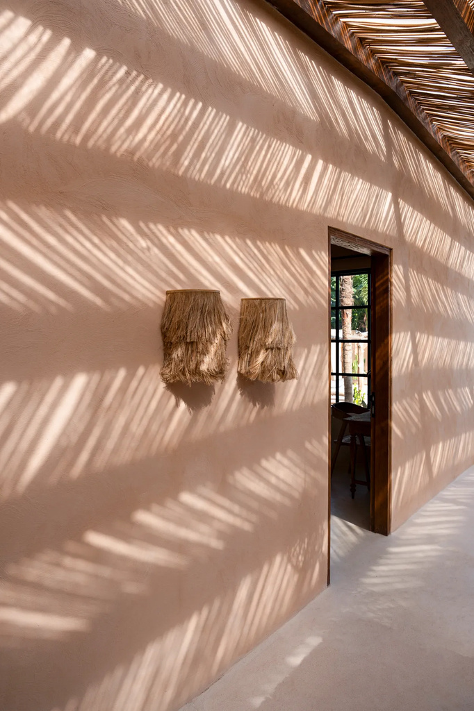 Bazar Bizar De Abaca Wandlamp - Natuurlijk - S