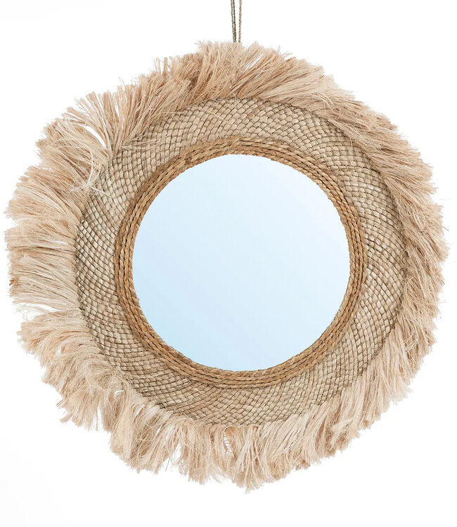 Bazar Bizar De Capri Spiegel - Natuurlijk - L