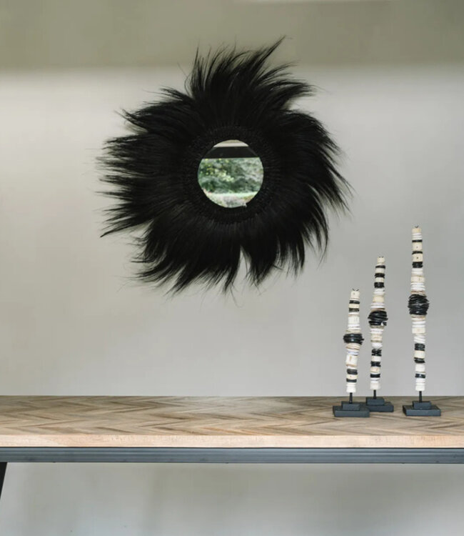 Bazar Bizar De Simba Spiegel - Zwart - M