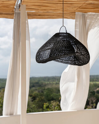 Bazar Bizar De wolk hanger - Zwart - M