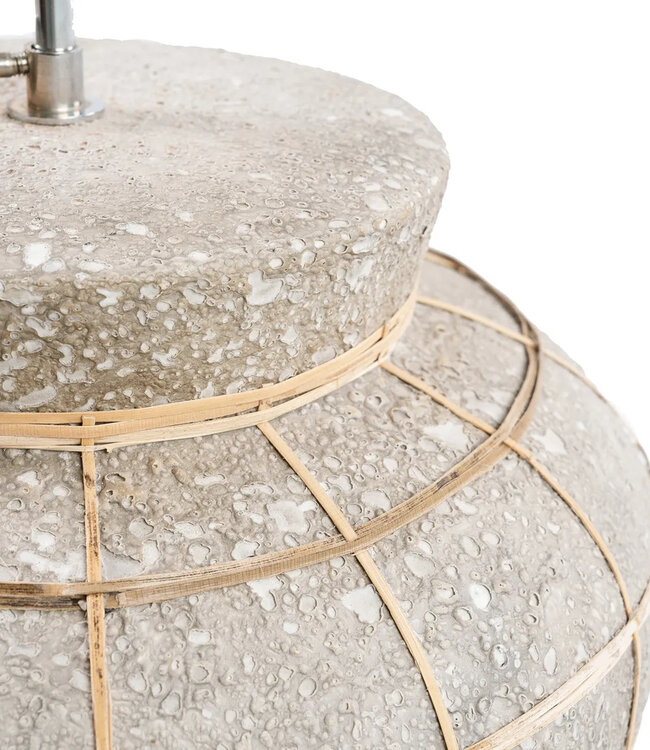 Bazar Bizar De Kythira Tafellamp - Natuurlijk Beton