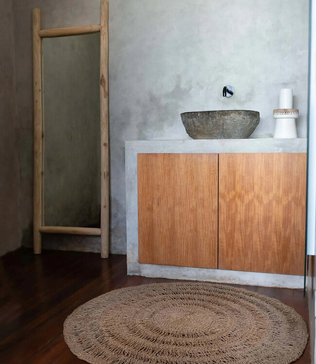 Bazar Bizar De eilandkleedkamer spiegel - natuurlijk