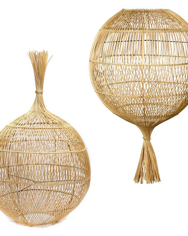 Bazar Bizar De Wonton Vloerlamp - Hanglamp - Natuurlijk