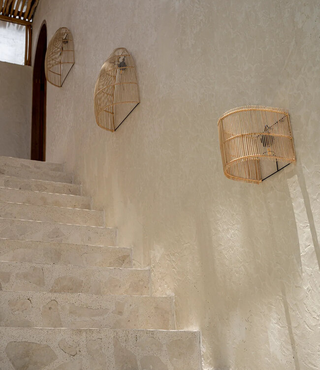 Bazar Bizar De Gigi wandapplique - Natuurlijk - S