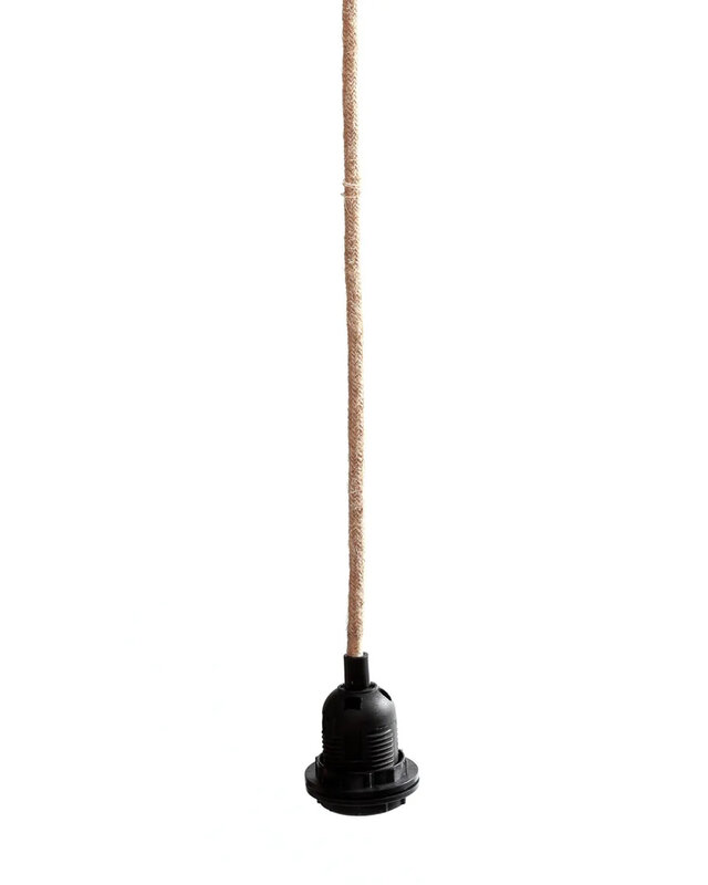 Bazar Bizar Passende Lampen Plafond - Natuurlijk Zwart - 1 Fitting
