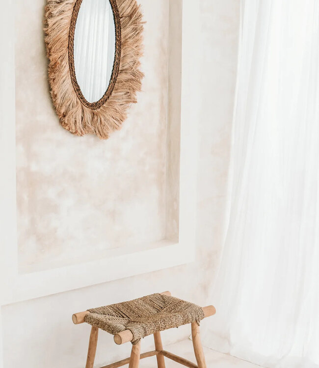 Bazar Bizar De Porto Zeegras Kruk - Natuurlijk - M