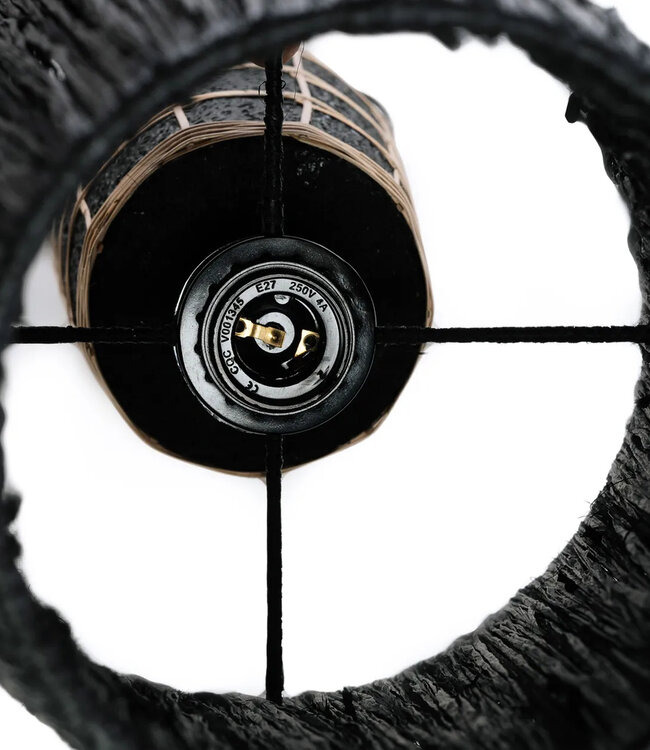 Bazar Bizar De Naxos Tafellamp - Zwart Natuurlijk