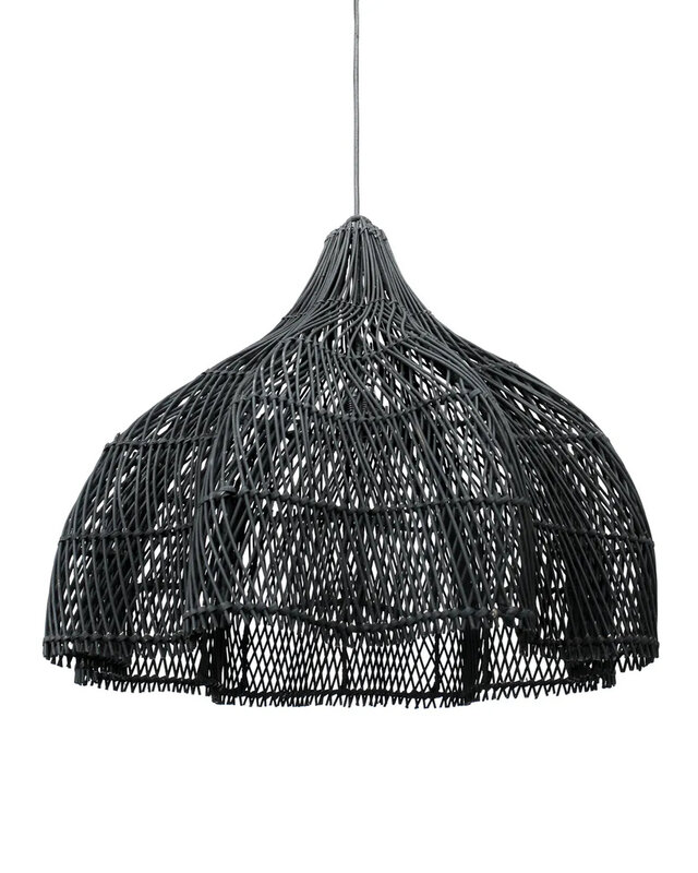 Bazar Bizar De geslagen hanger - Zwart - M