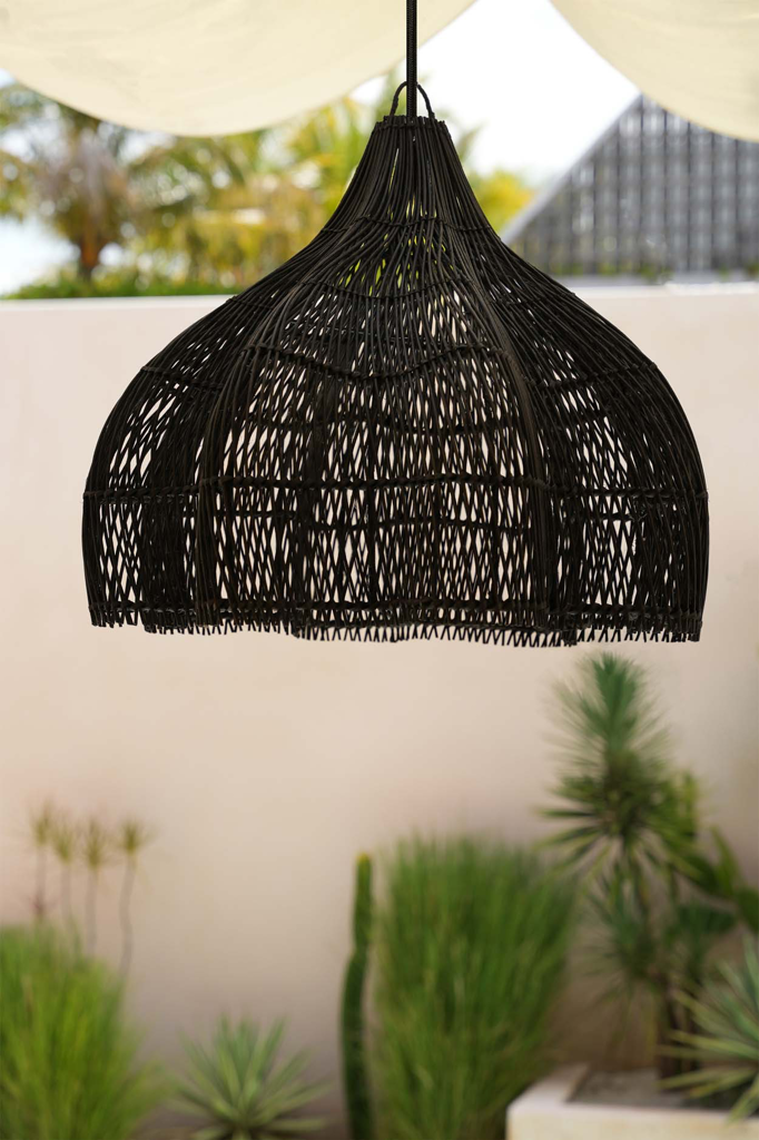 Bazar Bizar De geslagen hanger - Zwart - M
