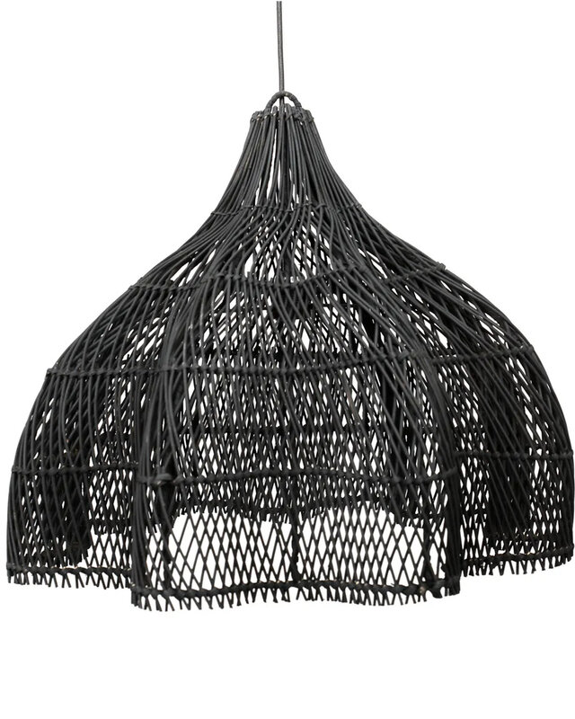 Bazar Bizar De geslagen hanger - Zwart - M