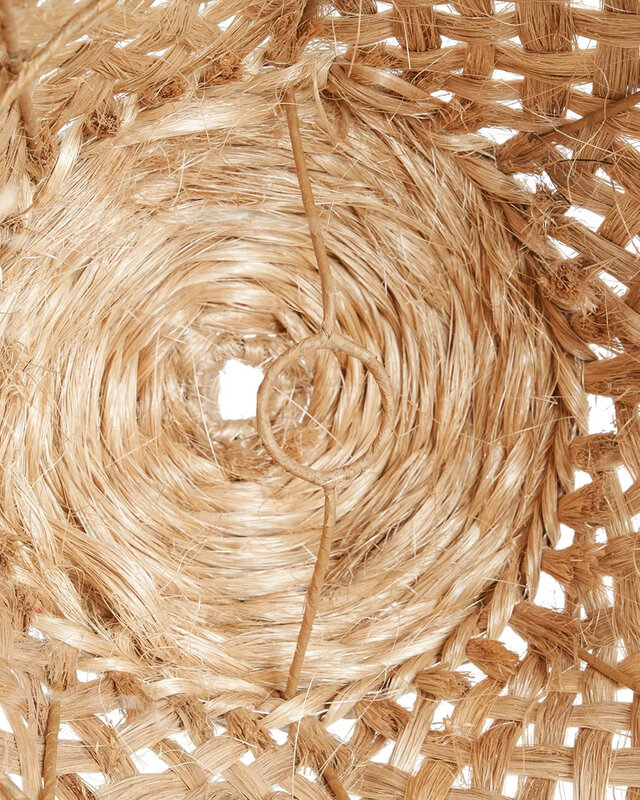 Bazar Bizar De Abaca Kwallen Hanger - Natuurlijk - M
