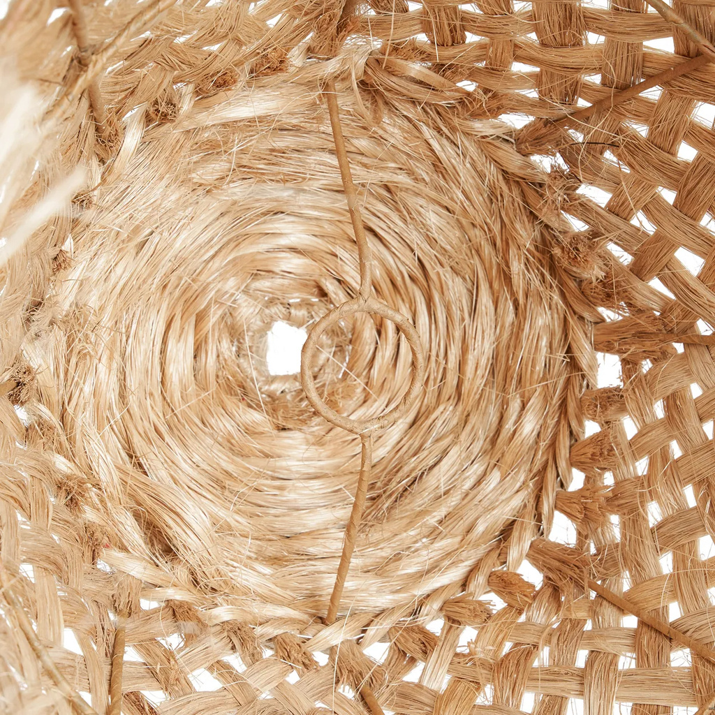 Bazar Bizar De Abaca Kwallen Hanger - Natuurlijk - M