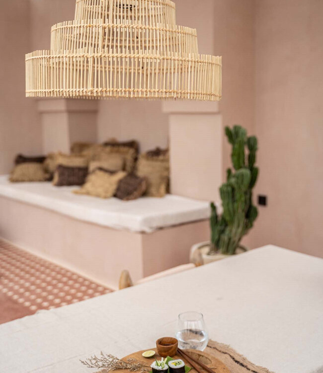 Bazar Bizar De trouwtaart hanger - Natuurlijk - M