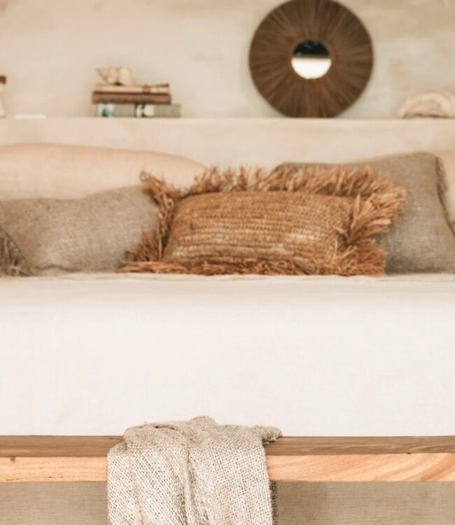 Bazar Bizar De Alang Alang spiegel - Natuurlijk - S