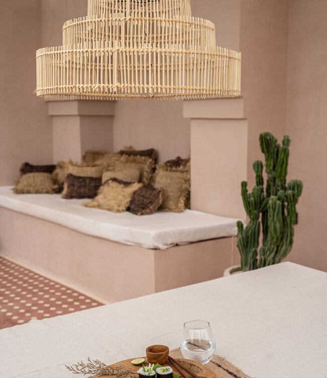 Bazar Bizar De trouwtaart hanger - Natuurlijk - M