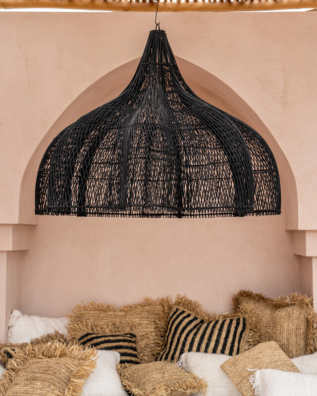 Bazar Bizar De geslagen hanger - Zwart - XL