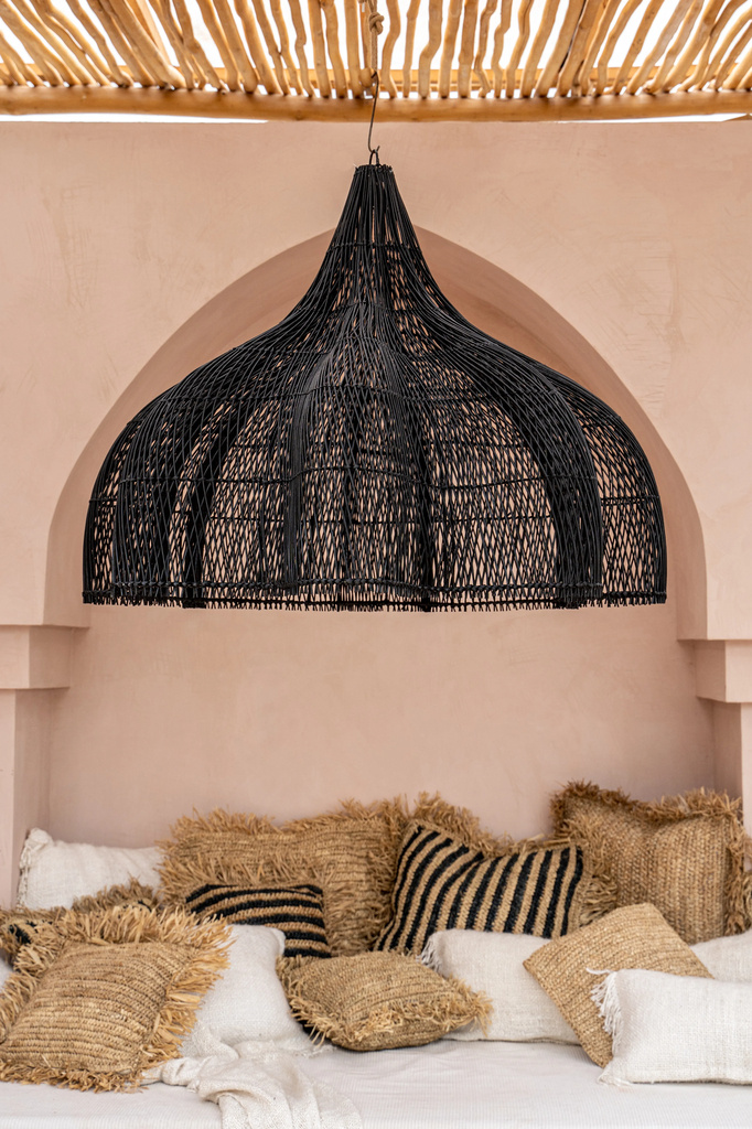 Bazar Bizar De geslagen hanger - Zwart - XL