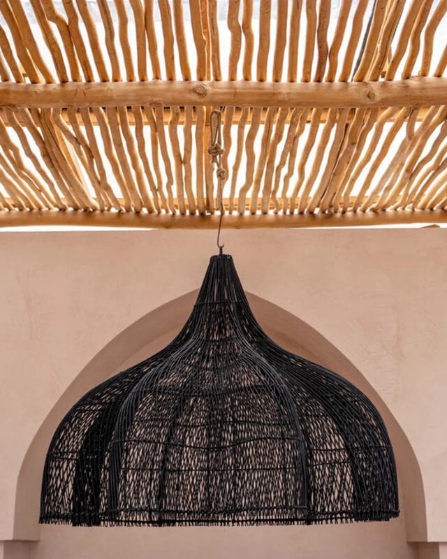 Bazar Bizar De geslagen hanger - Zwart - XL