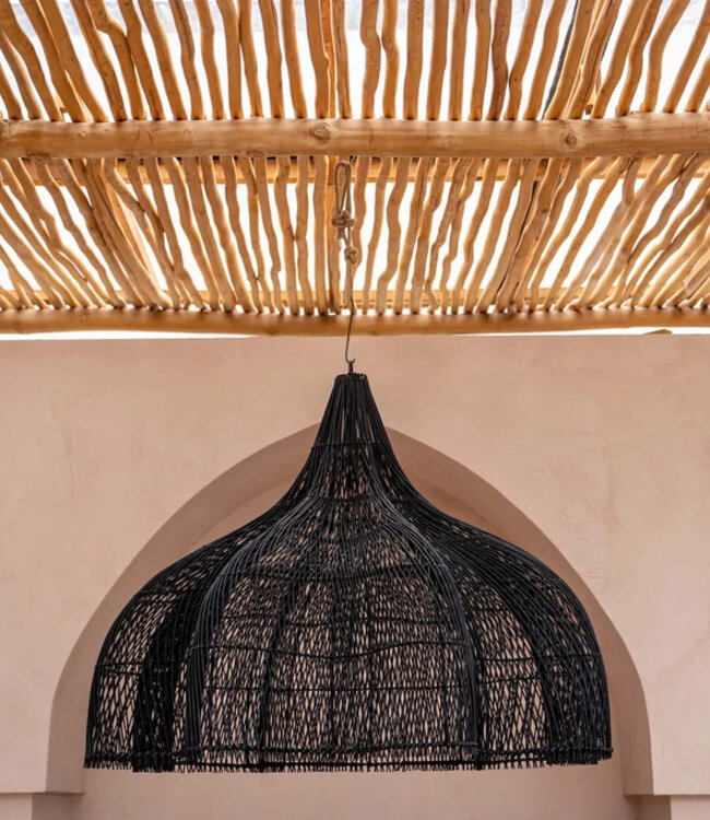 Bazar Bizar De geslagen hanger - Zwart - XL