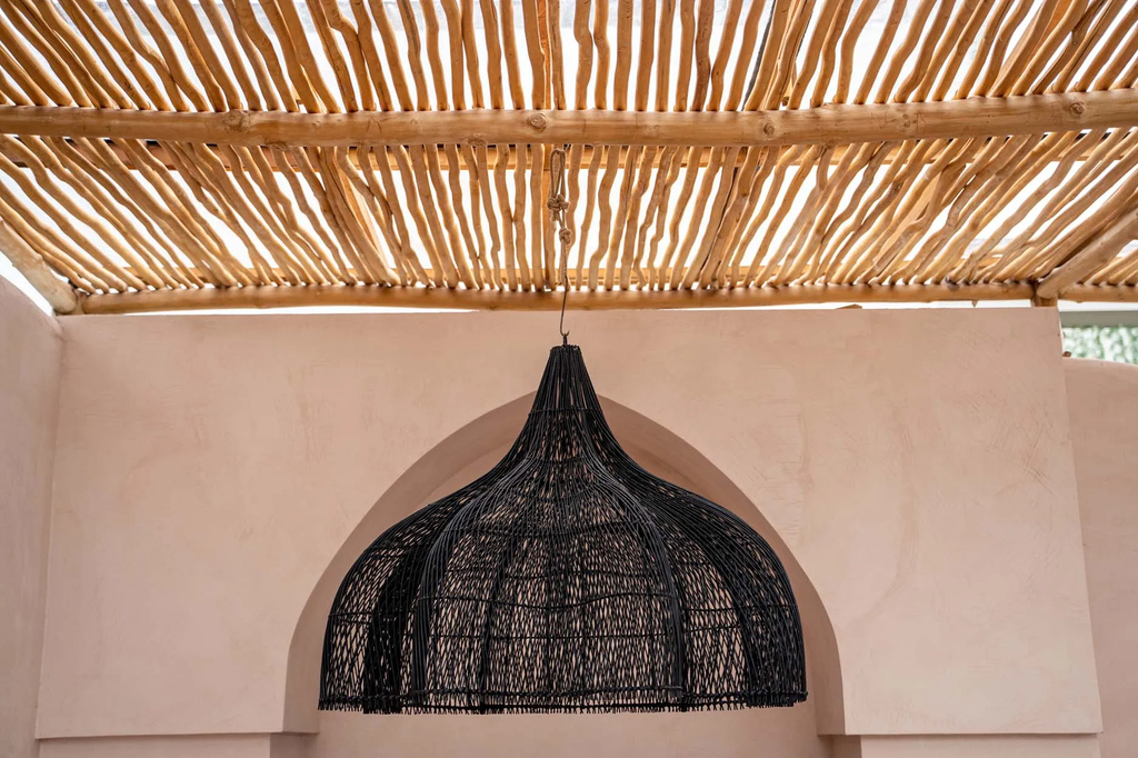 Bazar Bizar De geslagen hanger - Zwart - XL