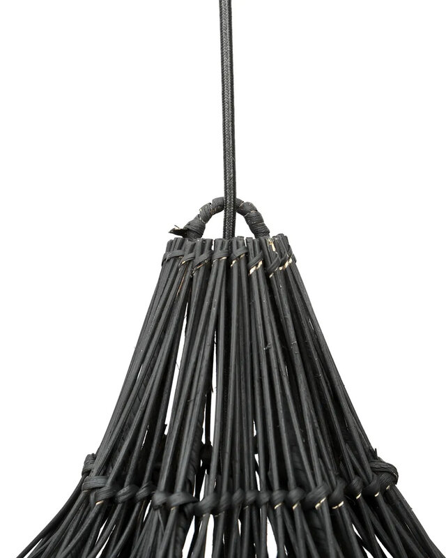 Bazar Bizar De geslagen hanger - Zwart - XL