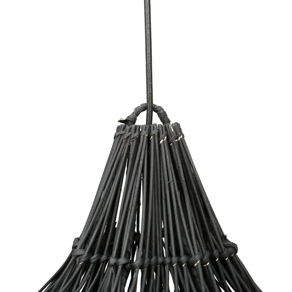 Bazar Bizar De geslagen hanger - Zwart - XL
