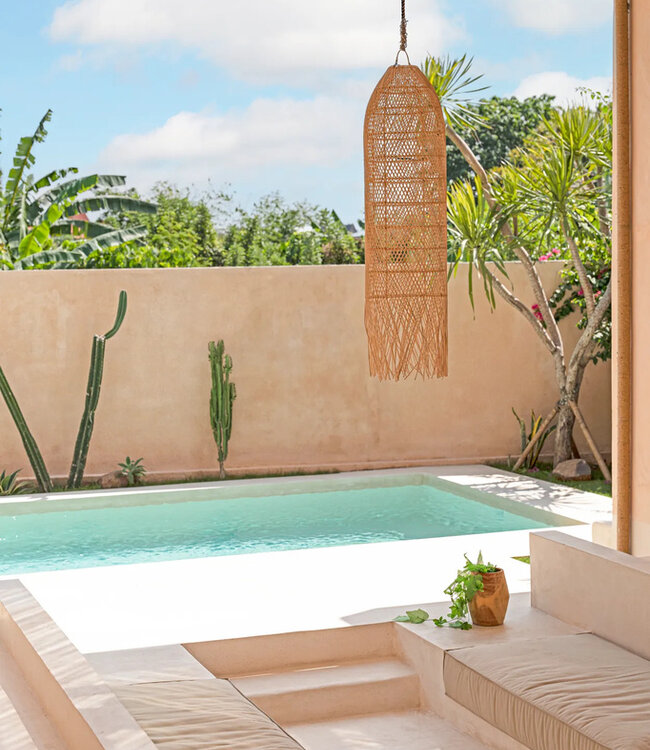 Bazar Bizar De inktvis hanger - Natuurlijk - L