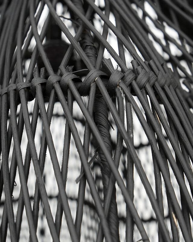 Bazar Bizar De geslagen hanger - Zwart - XL