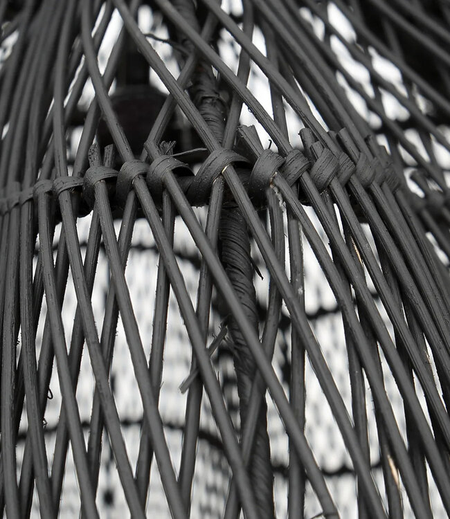 Bazar Bizar De geslagen hanger - Zwart - XL