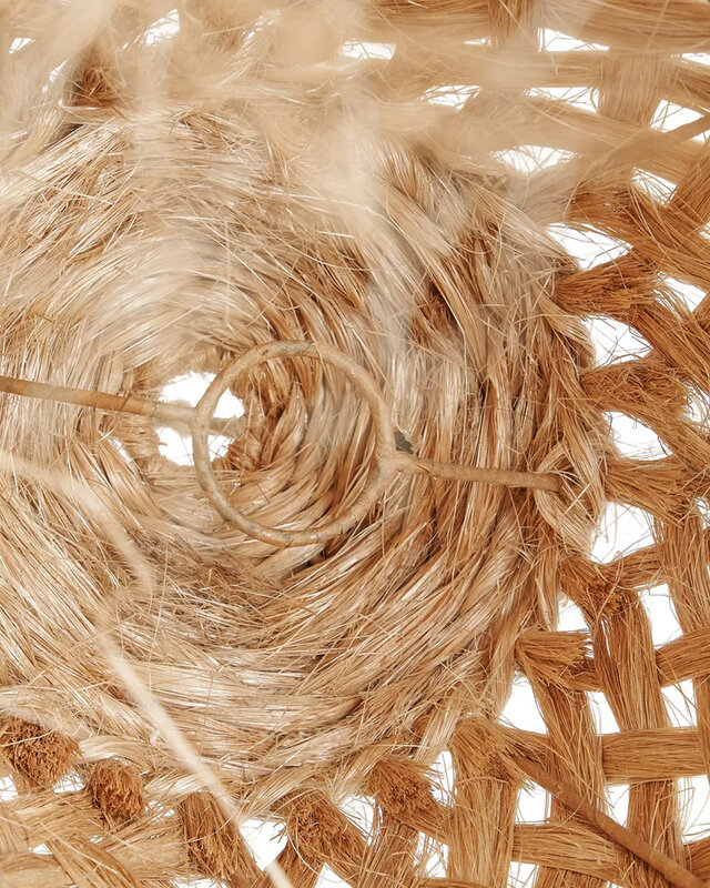 Bazar Bizar De Abaca Kwallen Hanger - Natuurlijk - S