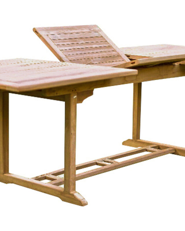 Livingfurn Uitschuifbare Tuintafel Vierkant 180/240 cm