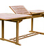 Livingfurn Uitschuifbare Tuintafel Vierkant 180/240 cm