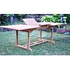 Uitschuifbare Tuintafel Vierkant 180/240 cm