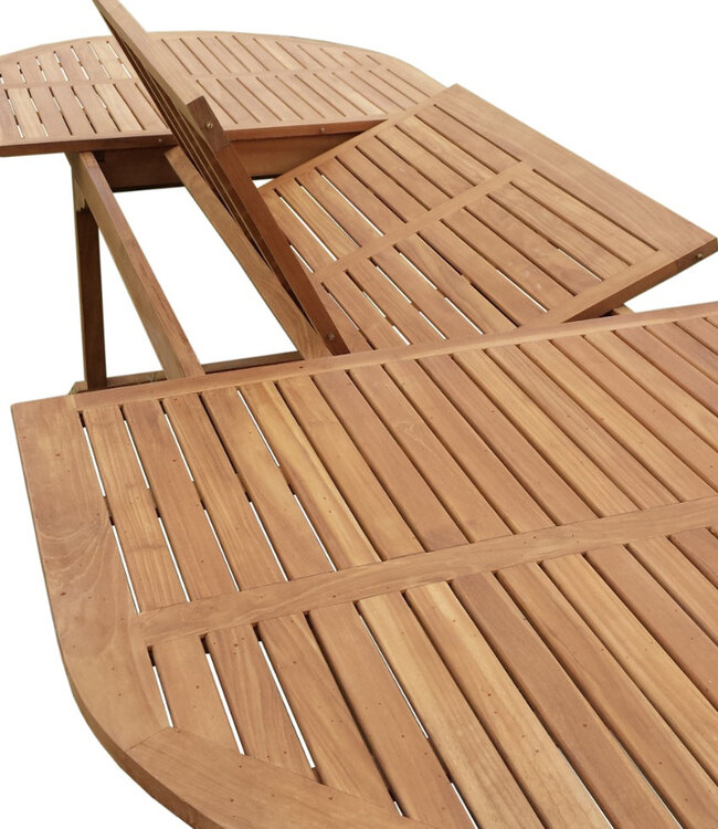 Livingfurn Tafel Ovaal Verlenging 180/240 cm