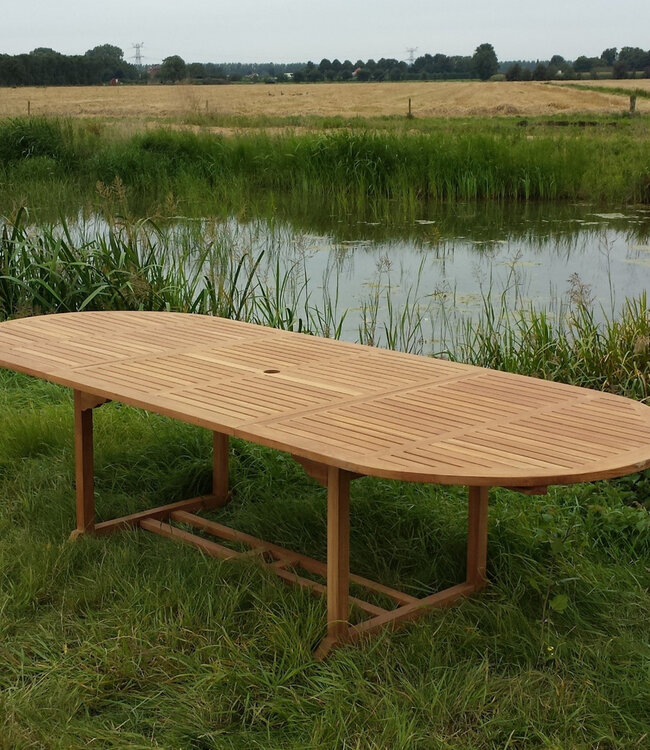 Livingfurn Tafel Ovaal Verlenging 180/240 cm