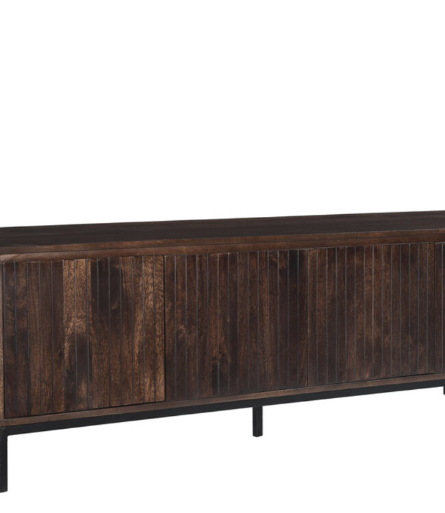 Livingfurn Dressoir Noor Walnoot 210cm